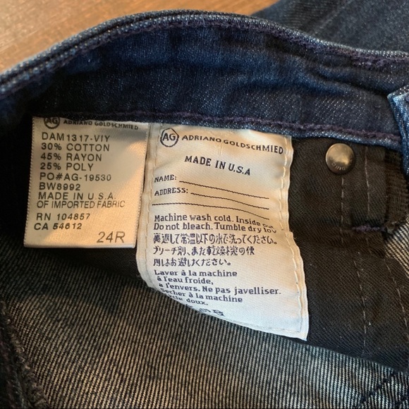 AG Adriano Goldschmied the Ballad Slim Boot 31” - Picture 6 of 7